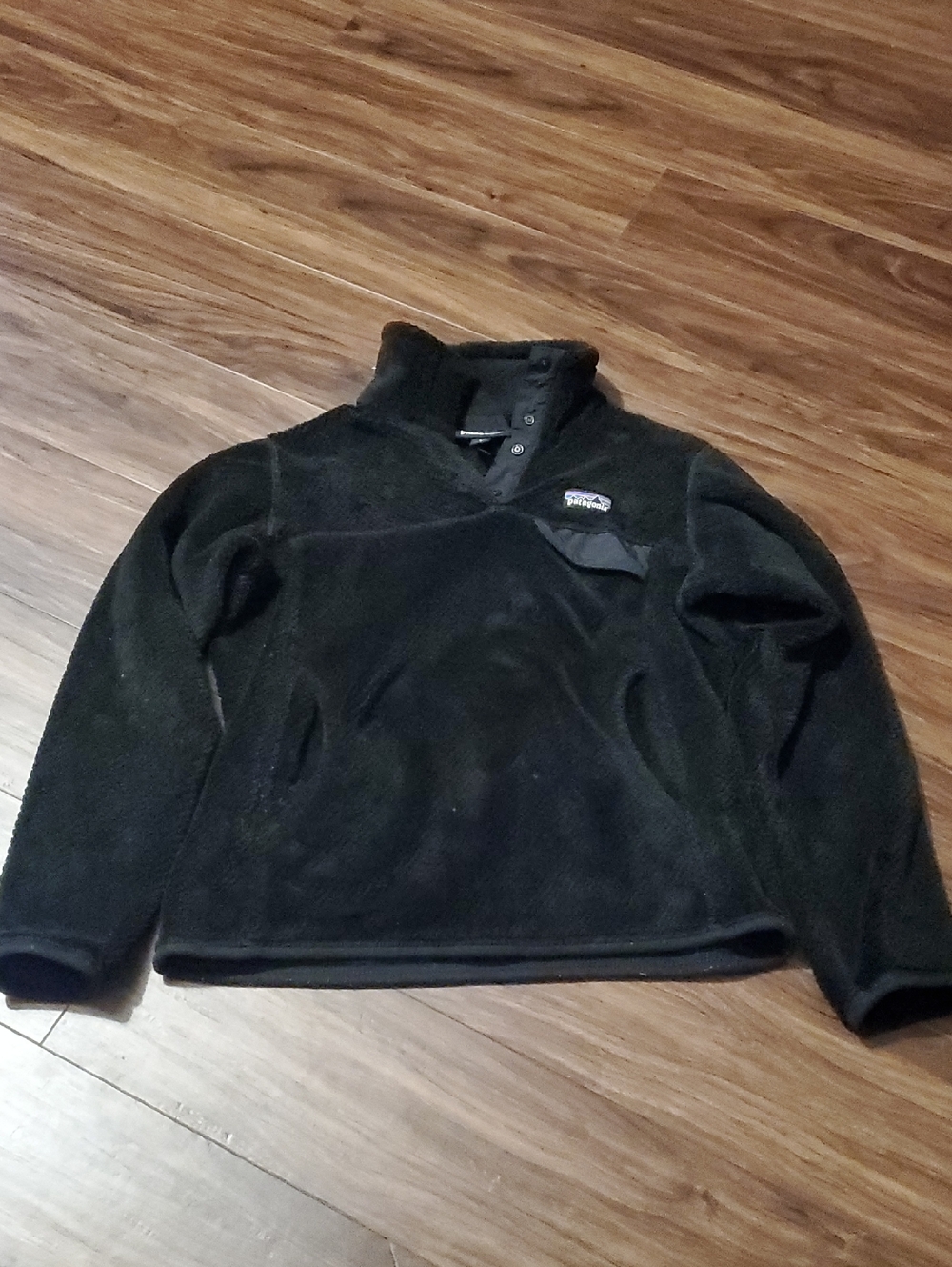 Patagonia Black Fleece Snap-Front Pullover